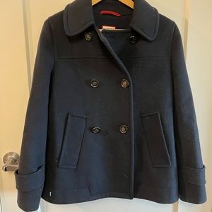 Hunter Navy Blue Pea Coat